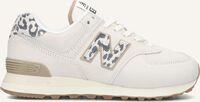 witte new balance lage sneakers wl574 m
