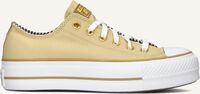 gele converse lage sneakers chuck taylor all star low